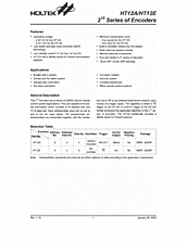 DataSheet HT12E pdf